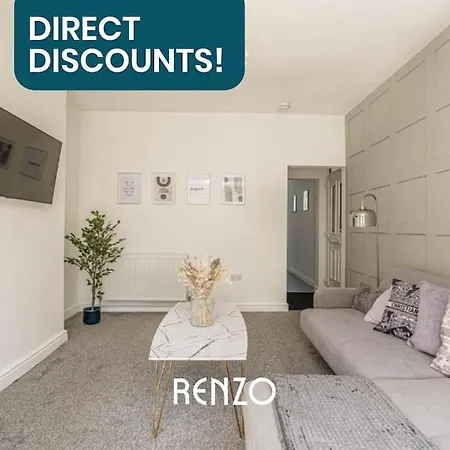 Cosy And Lovely 3-bed In By Renzo, Free Wi-fi, Sleeps 8! Apartment